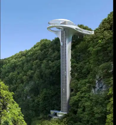 Xiangyuan Bifeng Gorge Qingyun Ladder