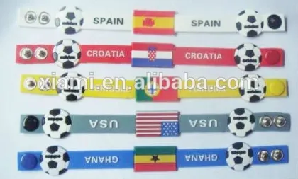 high sale princes style embossing beautiful girl embossed pvc bracele