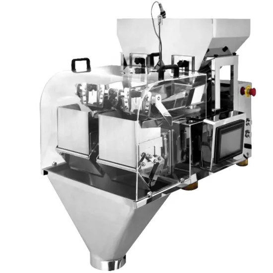 Linear Weigher Sugar Filling and Packaging Machine with 2 Heads