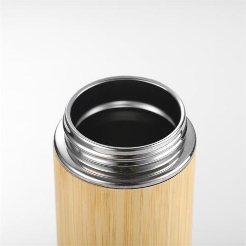 450ML Bamboo Water Bottle Bamboo Lid