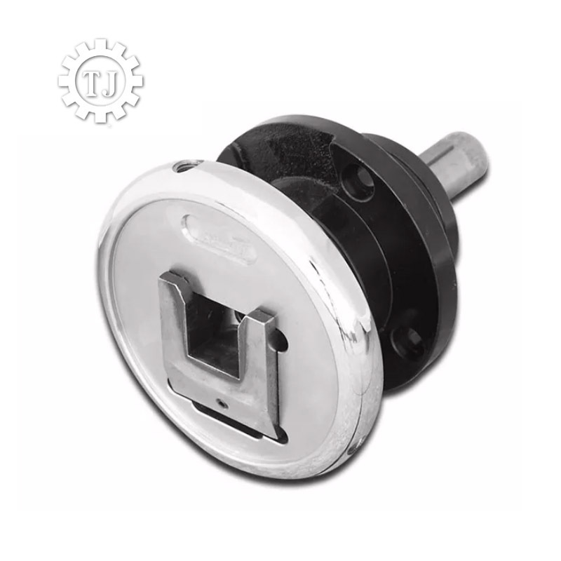 Durable Aluminium Flange-Mounted Safety Chuck for Pneumatic Shaft