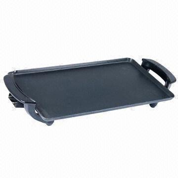 Cool Touch Electric Griddle with Adjustable Thermostat Controller, 1400W/220 to 230V/50 to 60Hz