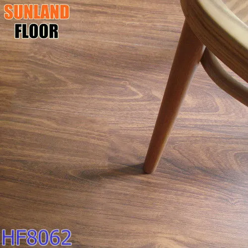 cheap parquet flooring Wood Grain waterproof laminate flooring 1 strip HF8062