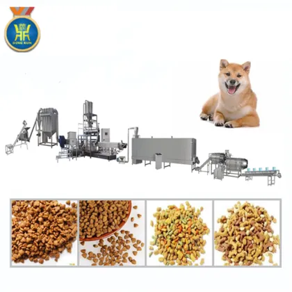 dry pet animal food processing line equipment for the production of dog food
