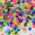 5MM Hollow Five Petaled Flower Slice Polymer Caly Slices For Phone Shell Hair Decor Nail Art Accessories