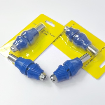 Heavy Duty Grease Gun Coupler - Quick Release and Lock Fitting