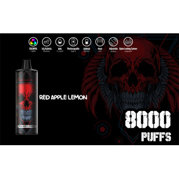 Pen de vape desechable de 8000puffs de calidad superior