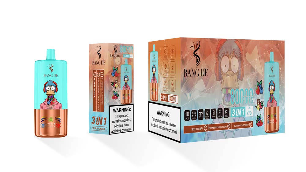 80K Puff Bang de triple disposer