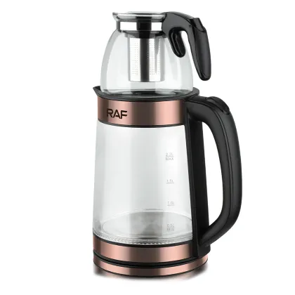 Premium RAF Borosilicate Glass Teapot - Health Multi-Functional Kettle