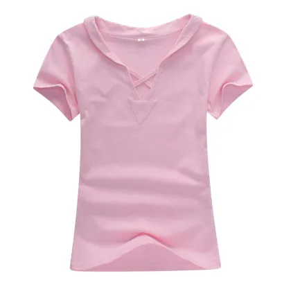 Pink T Shirt Short Sleeve