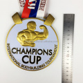 2023 Médaille Custom 3D Metal Médaillon Trophée Médaille d&#39;alliage zinc