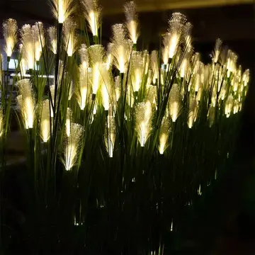 Reed fiber optic light for floor