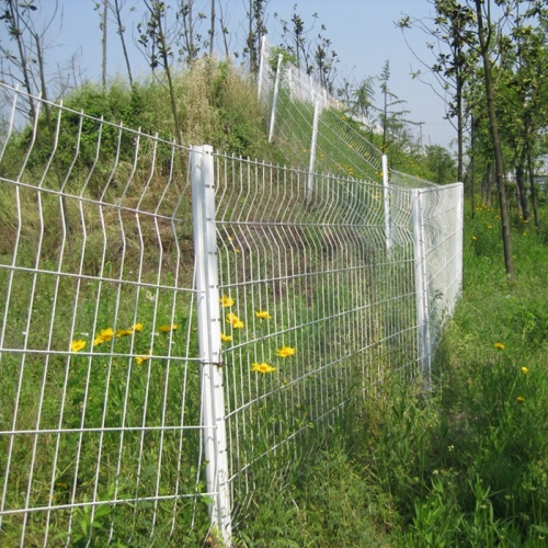 PVC Coated Triangle 3D bending perimeter fence