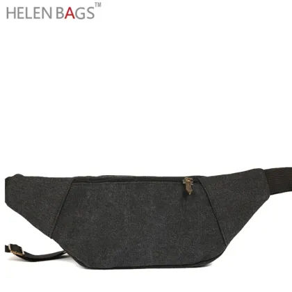 Canvas sports waist bag marathon custom waist bag