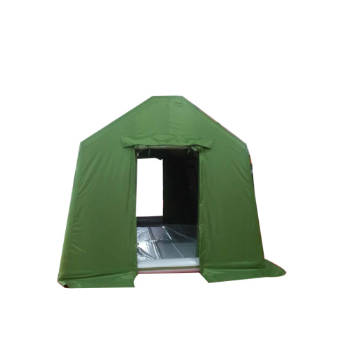 Olive Green Inflatable Tent 40sqm for Emergency Camping