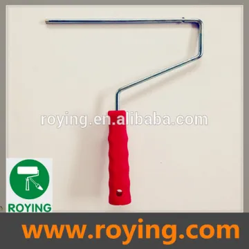 European style single rod decorative wire frame with plastic handle