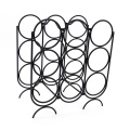 9 Bottle Detachable Metal Iron Wine Rack