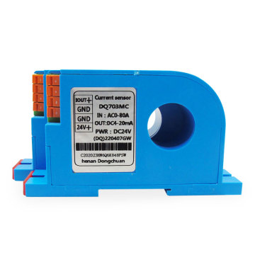 DQ703MC Integrated Current Sensor 50A/100A AC/DC 0-10V/0-5V Current Transformer