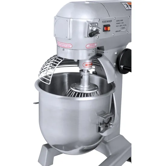 High Efficiency Commercial Kitchen Equipment Stainless Steel Food Mixer