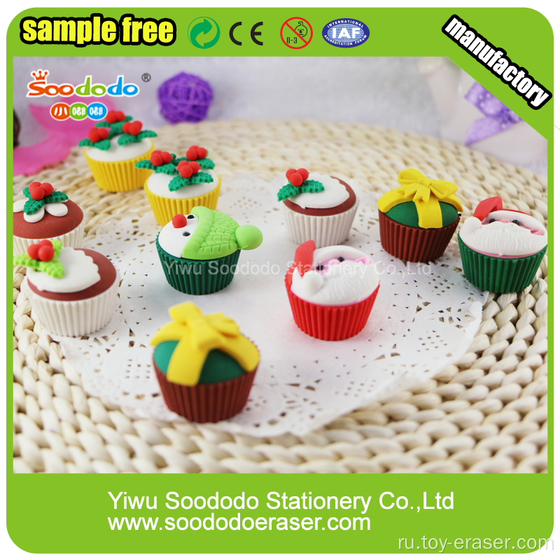 Joy office stationery set festival erasers for christmas