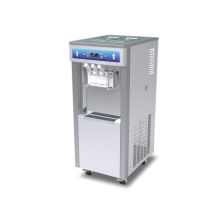 Floor Stand Soft Server Automatic Ice Cream Machine, 3 Flavors Frozen Yogurt Makers With Cone Counting Display