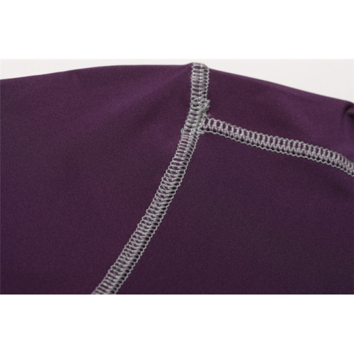 Sublimation 85%Polyester 15%Spandex Compression Rash Guards