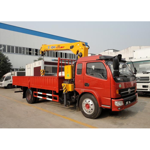 Construction use Dongfeng 3Ton small truck mounted crane