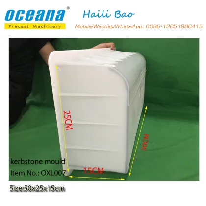 High Quality ABS Plastic Moulds for Granite Curbstones