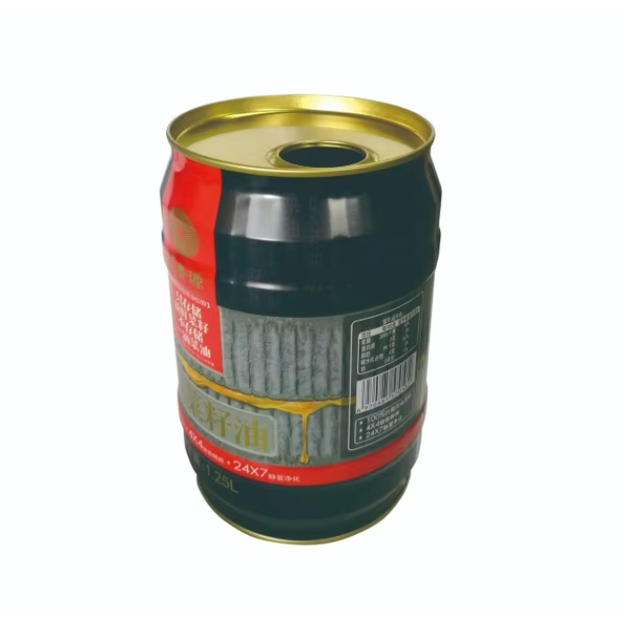 DADI Round Olive Oil Tin 5L Edible Container