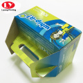 Colorful Corrugated Packing Box With Handle