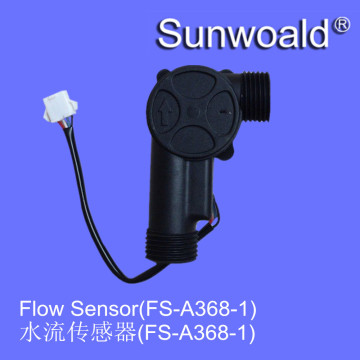 Plastic Water Flow Sensor ABS Black