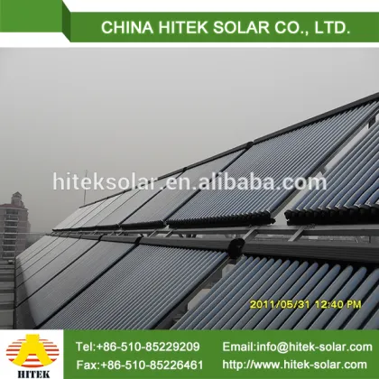 Pressurized vacuum evacuated tube evacuated solar collector family use