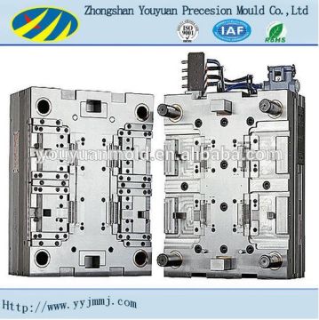 precision connector mold abs connection