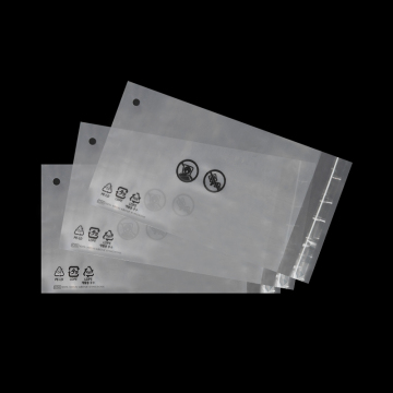 100% Biodegradable Transparent PBAT-PLA Compostable Bag