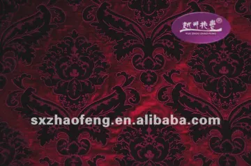 embroidered upholstery fabric for curtain