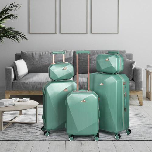 5-Piece Hard Shell Carry on Luggage Suitcase Sets