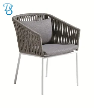 Handmade Olefin Rope Patio Chair - Comfortable Garden Leisure Seat