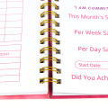 Personalized Girls Self-Care Journal Planner Notebook