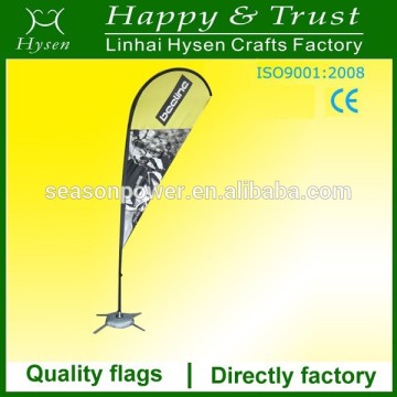 teardrop banner