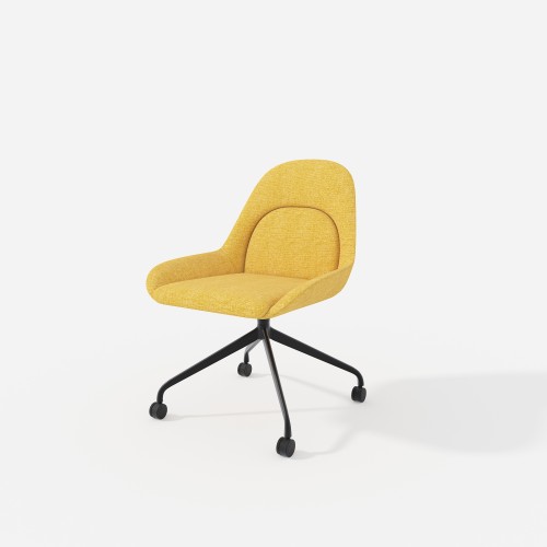 Sillas de la sala de reuniones con ruedas