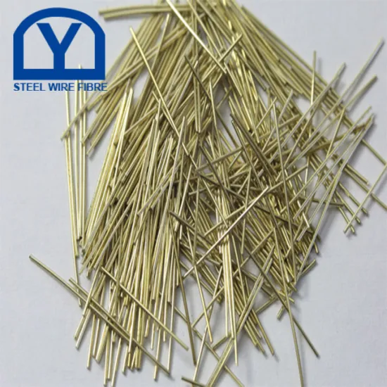 Straight Copper Coated Steel Fiber for Bridge Railway