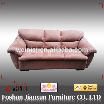 A002 suede fabric sofa seater