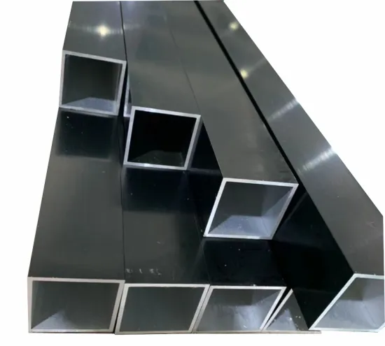 6061 T4 T6 Black Anodized Aluminum Tubing and Profiles