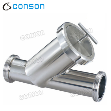 Food grade stainless steel Y type strainer