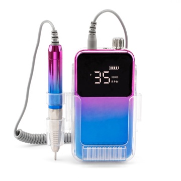 Portable Rechargeable Silent Nail Drill Machine for Professional Manicure Tools