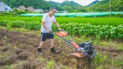 4 Stroke Gasoline Power Tillers - Mini Weeder Tiller Cultivators