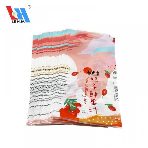 Printing beverage heat shrink sleeve label