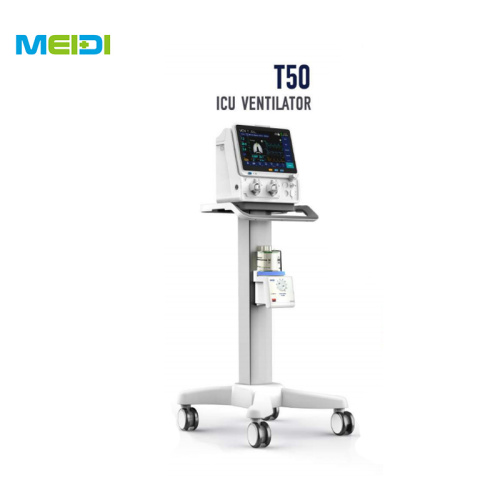 Compact T-50 Portable Ventilator for Emergency Transport and Breathing Support