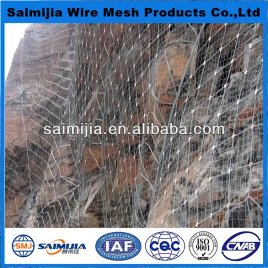 ISO certificate 316,314 stainless steel slope Protective Mesh