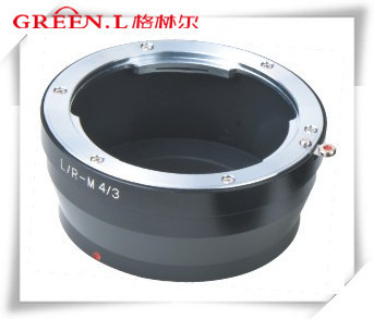 Camera bayonet lens adapter ring L/R to M 4/3